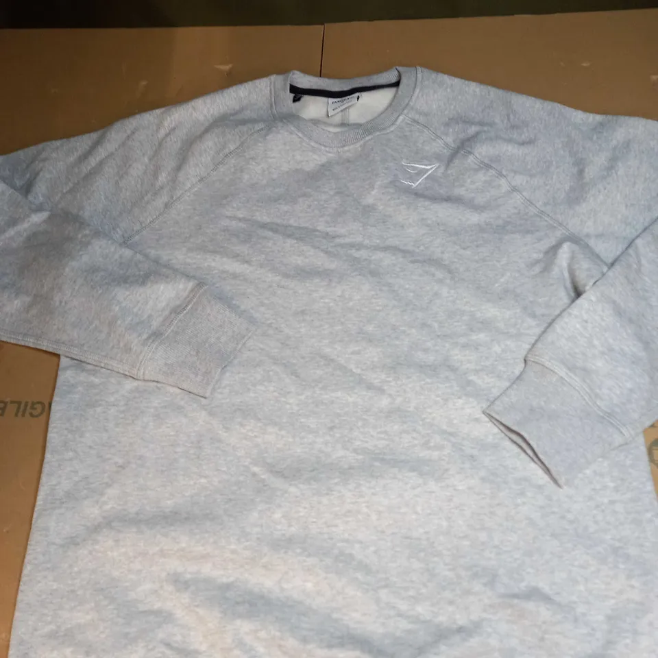 GYMSHARK LOGO SWEATSHIRT SIZE M