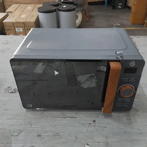 SWAN SM22036GRYN MICROWAVE
