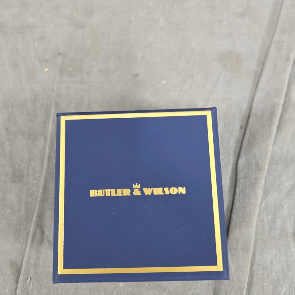 BUTLER & WILSON SANTA HEAD EARRINGS – CRYSTAL-EMBELLISHED, BOXED