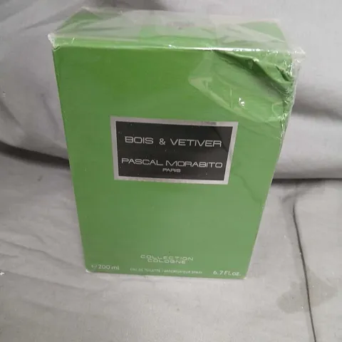 BOXED AND SEALED BOIS AND VETIVER PASCAL MORABITO COLLECTION COLOGNE 200ML