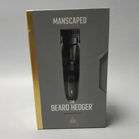 BOXED AND SEALED MANSCAPED THE BEARD HEDGER ELECTRIC BEARD TRIMMER