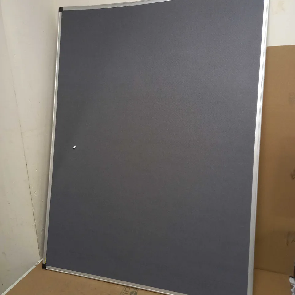GREY NOTICE BOARD 120X90CM