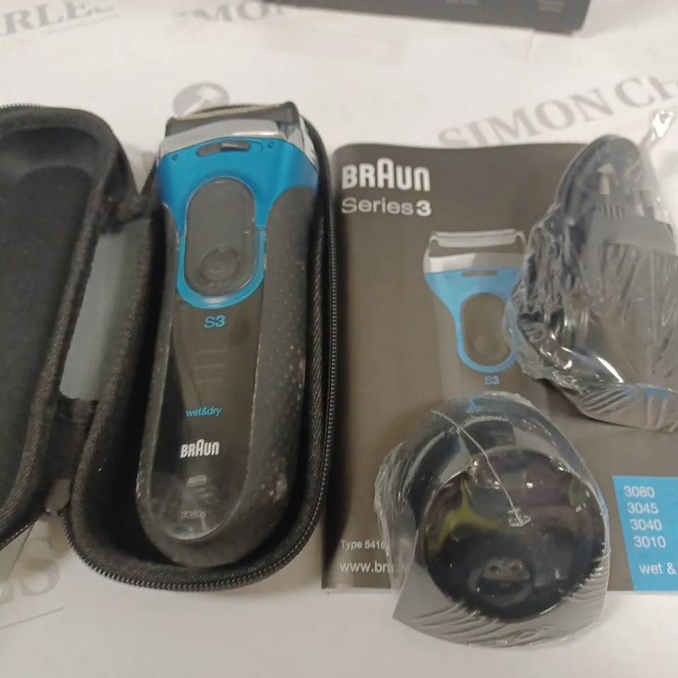 BOXED BRAUN SERIES 3 PROSKIN HAIR CLIPPERS