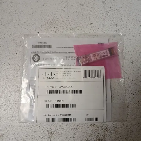 CISCO 10GBASE-LR SFP+ TRANSCEIVER MODULE