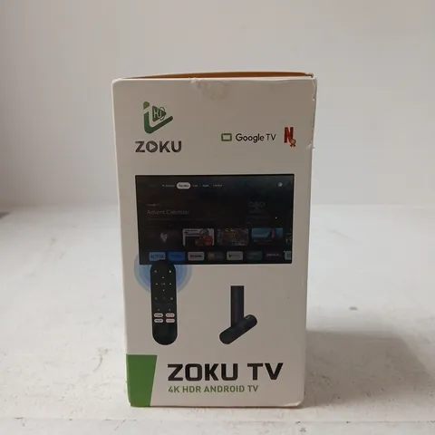 ZOKU TV 4K HDR ANDROID TV SET-TOP BOX – REMOTE INCLUDED