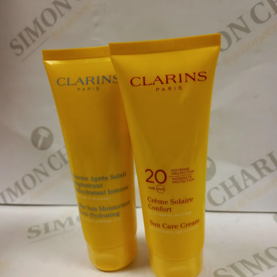 CLARINS CLARINS SMART SUN ESSENTIALS SUN CARE CREAM 100ML & AFTERSUN