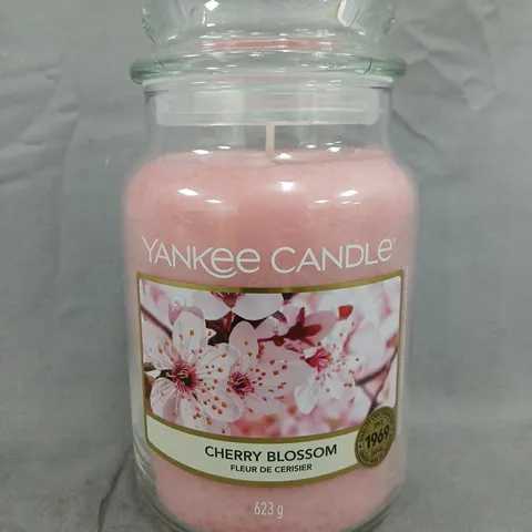 YANKEE CANDLE CHERRY BLOSSOM SCENTED CANDLE