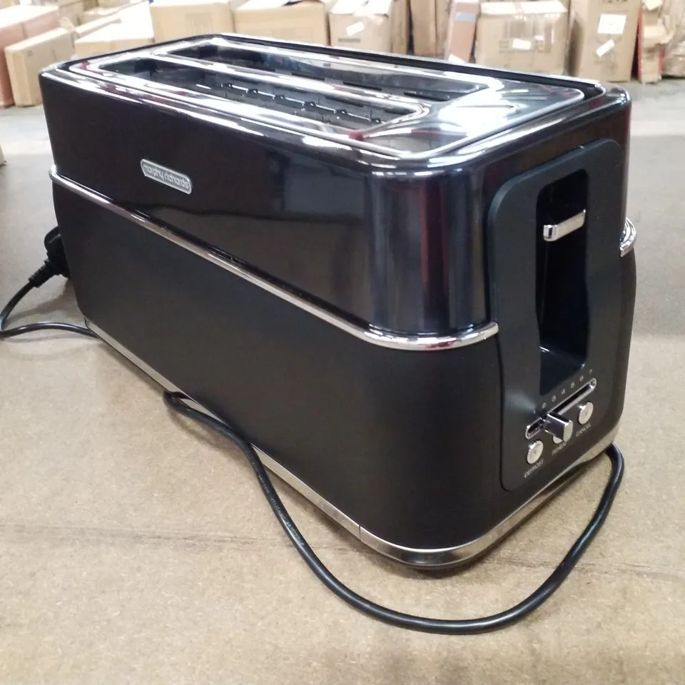 BOXED SIGNATURE 4-SLICE TOASTER COPPER - MATTE BLACK