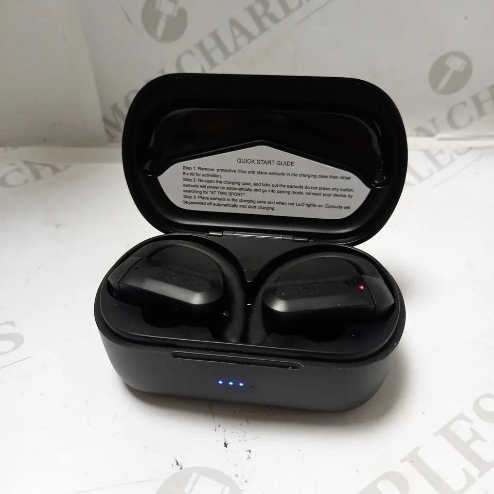 TRUE WIRELESS EARBUDS - BLACK