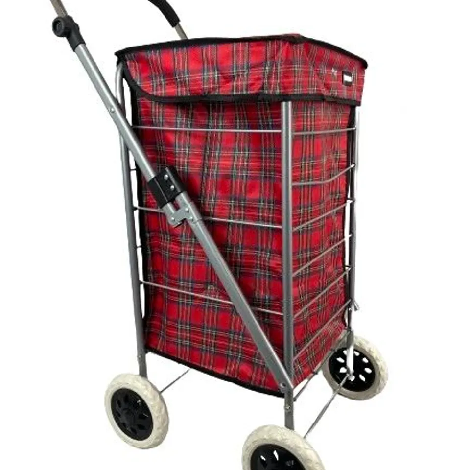 BOXED HAMPTON & STEWARt SHOPPING TROLLEY