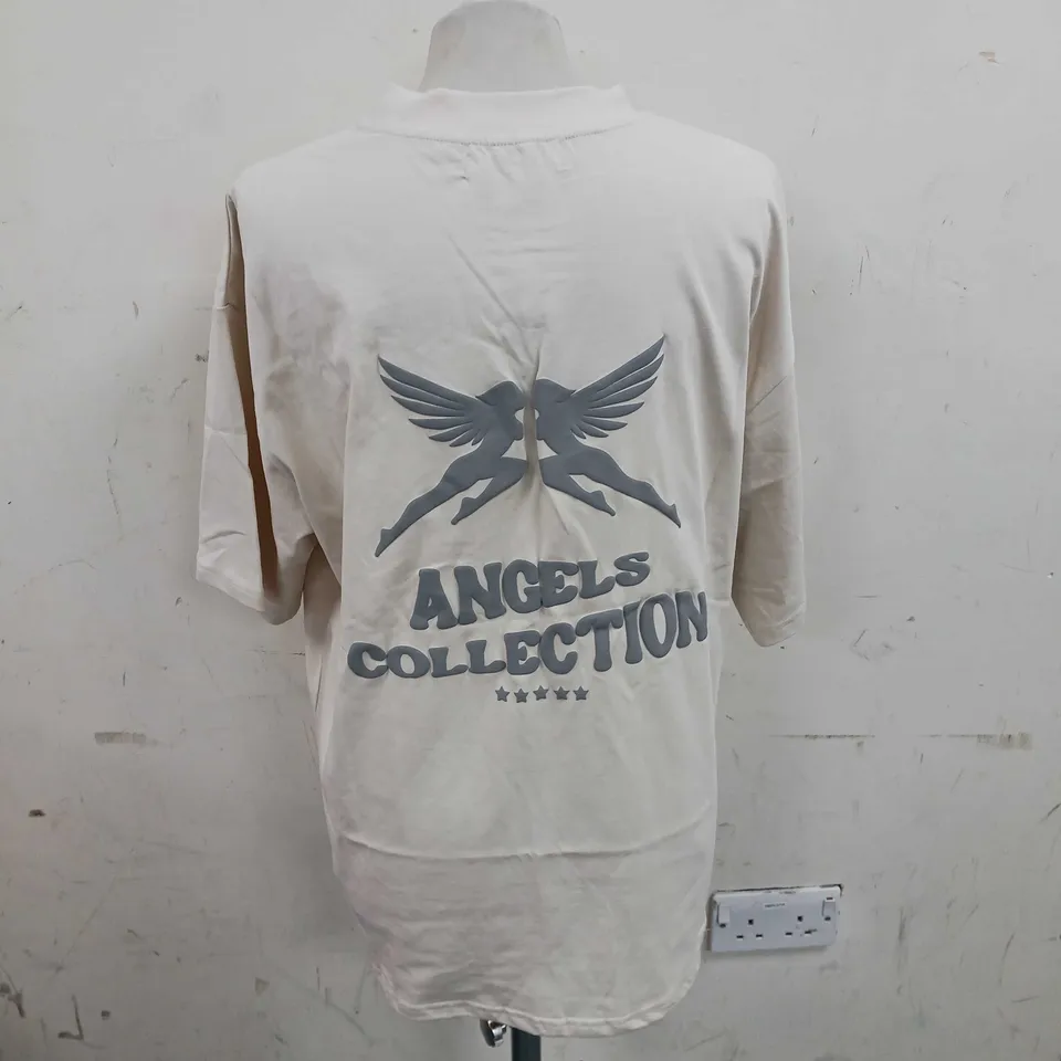 BENIR MEDIUM ANGELS TSHIRT CREAM 