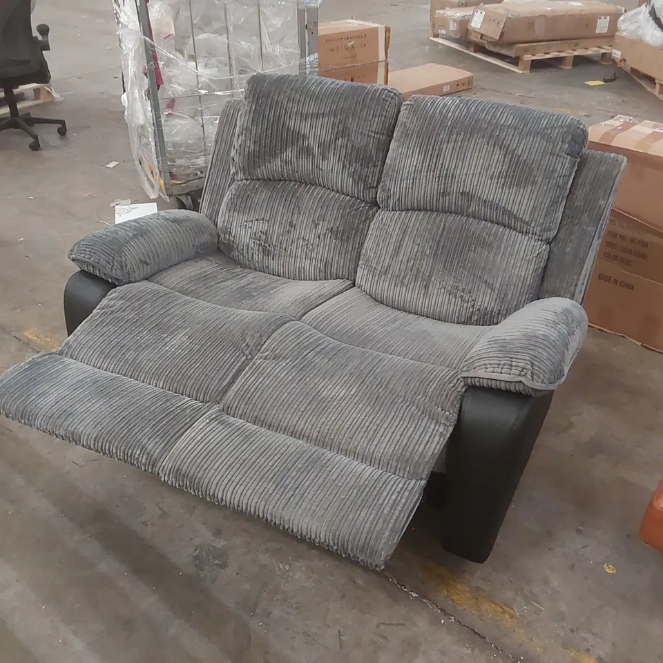 QUALITY DESIGNER ANDING 2 SEATER MANUAL RECLINER LOVESEAT
