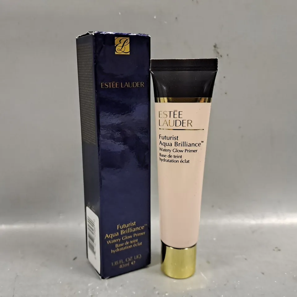 BOXED ESTEE LAUDER FUTURIST AQUA BRILLIANCE WATERY GLOW PRIMER 40ML