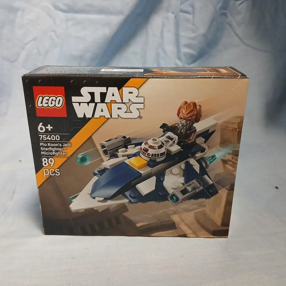 LEGO STAR WARS PLO KOON'S JEDI STARFIGHTER MICROFIGHTER 89 PCS (75400) – BOXED