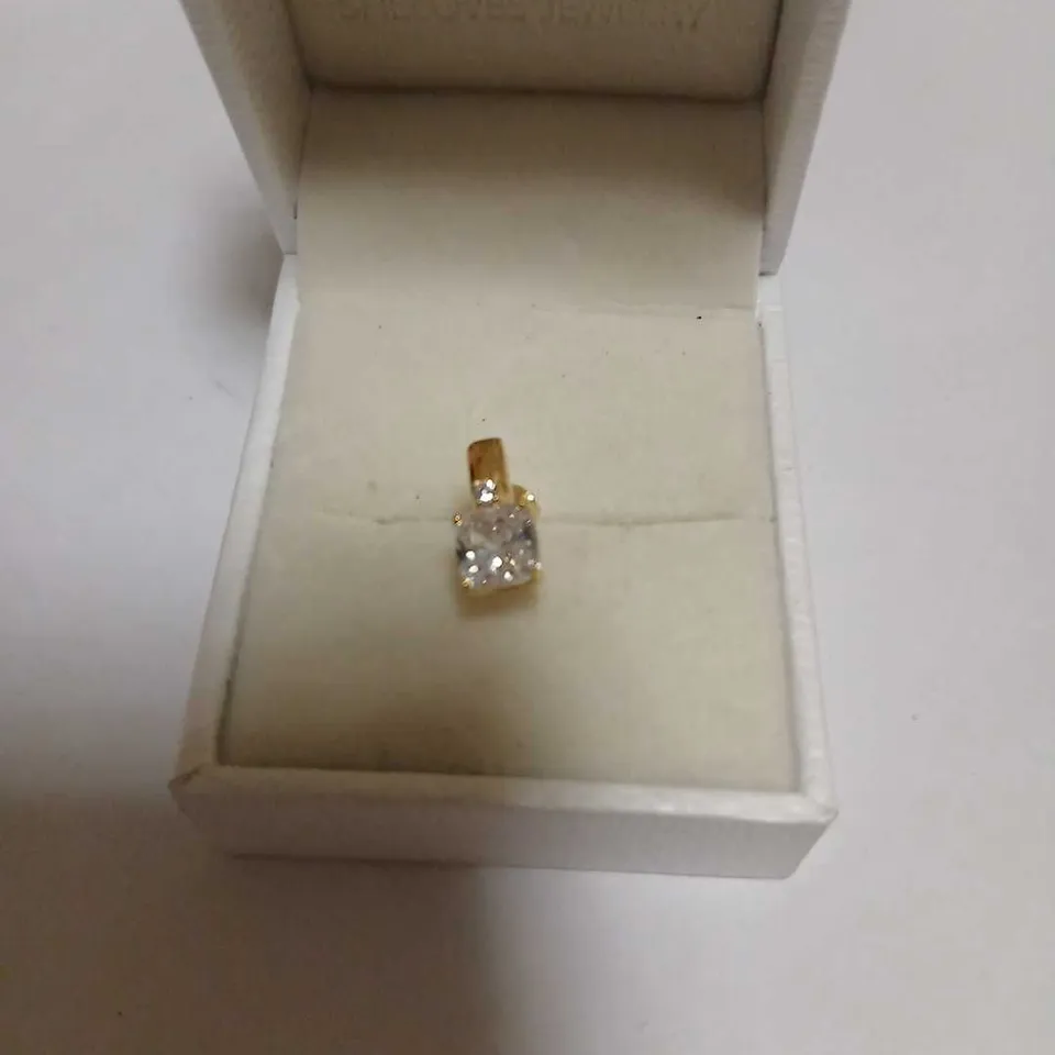 DIAMONIQUE 2CT TW CUSHION CUT STUD SINGLE EARRING STERLING SILVER 