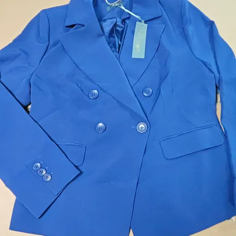 RUTH LANGSFORD BREST BLAZER NAVY SIZE 14