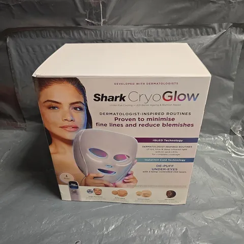BOXED SHARK CRYO GLOW UNDER EYE COOLING +LED BETTER AGEING AND BLEMISH REPAIR