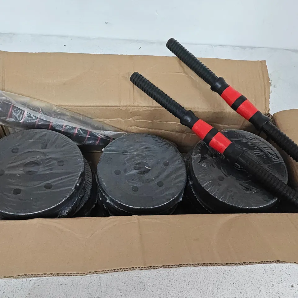 20KG VINYL DUMBBELL SET 