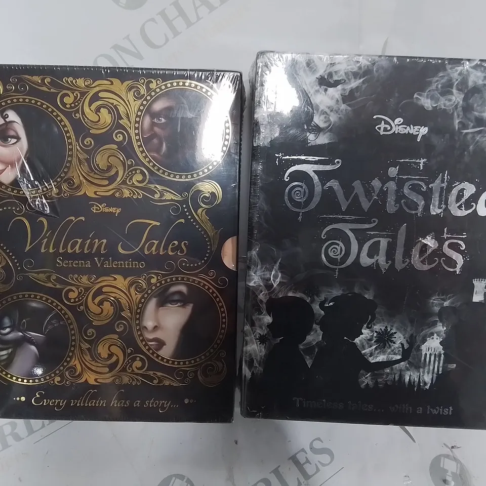 LOT OF 2 SEALED DISNEY TWISTED VILLANS BOXSETS