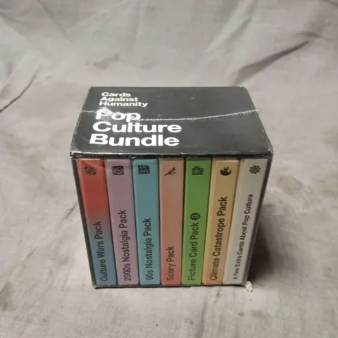 SEALED CARDS AGAINST HUMANITY POP CULTURE BUNDLE 