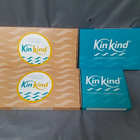 LOT OF 4 SEALED KIN KIND HAIR AND SKIN SETS