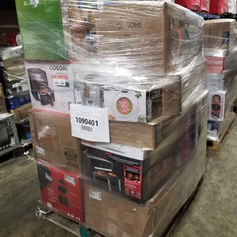 PALLET OF APPROXIMATELY 25 UNPROCESSED RAW RETURN HOUSEHOLD AND ELECTRICAL GOODS TO INCLUDE;