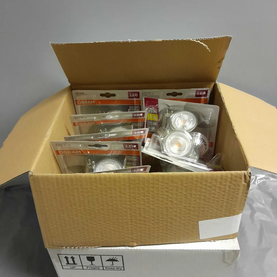 20 X SEALED OSRAM 2PACK GU10 LED STAR SPOTLIGHTS - WARM WHITE