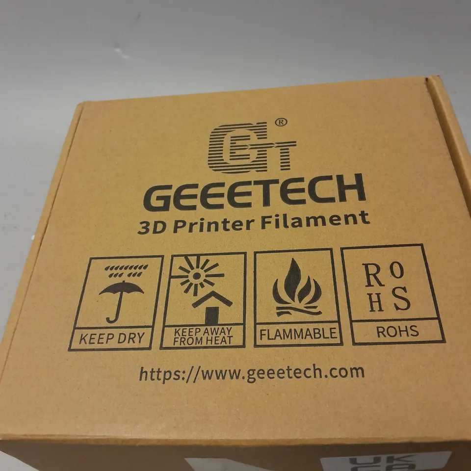 BOXED GREENTECH PLA 1.75mm 3D PRINTER FILAMENT MATTE LIGHT GREY