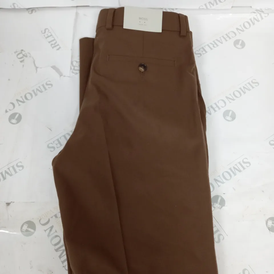 MOSS SLIM FIT CASUAL TROUSERS SIZE 30R