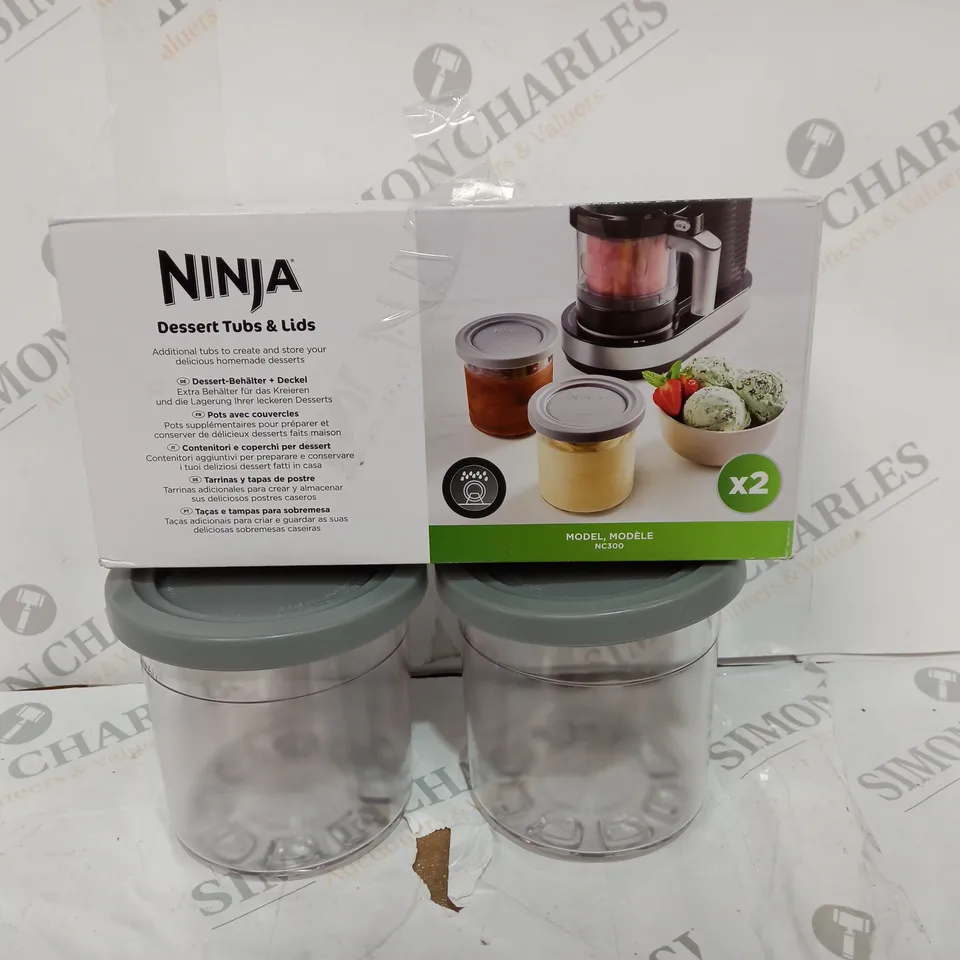 BOXED 2 X DESSERT RUBS & LIDS 