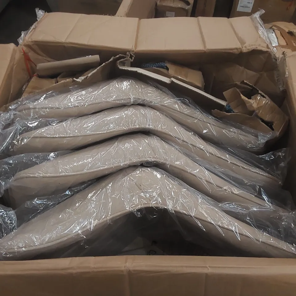 BOXED SET OF 4 VELVET DINING CHAIRS 