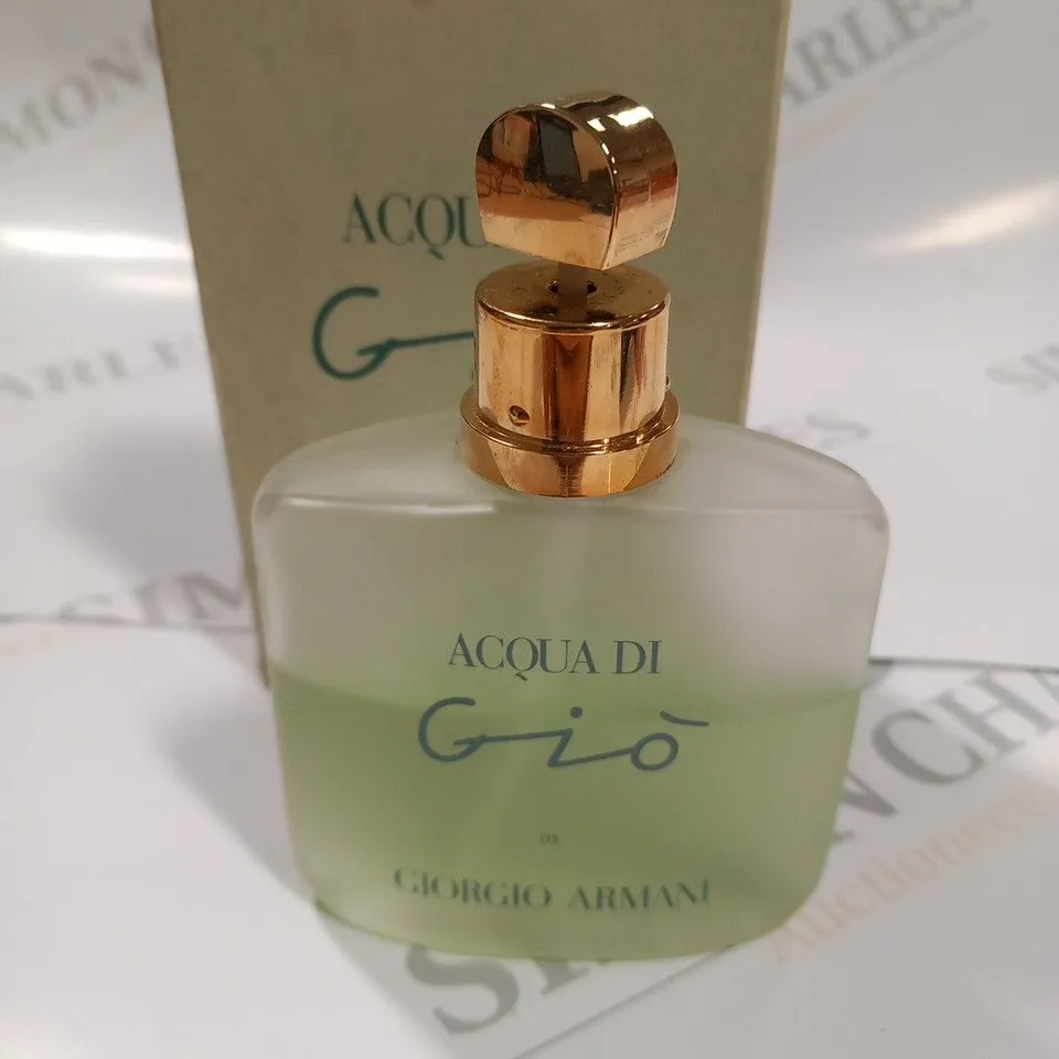 BOXED ACQUA DI GIO DE GIORGIO ARMANI EAU DE TOILETTE 50ML