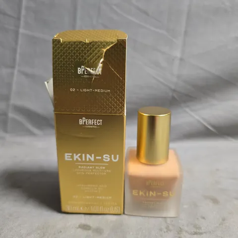 BPERFECT COSMETICS EKIN-SU RADIANT GLOW SKIN PERFECTOR – SHADE 02 LIGHT-MEDIUM (30 ML)