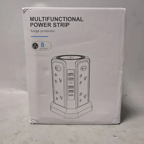 BOXED UNBRANDED MULTIFUNCTIONAL POWER STRIP