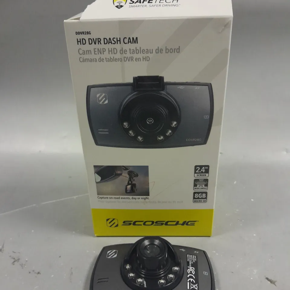 SCOSCHE HD DVR DASH CAM