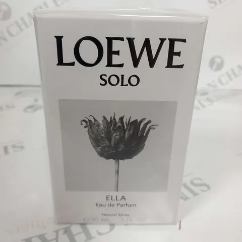 BOXED AND SEALED LOEWE SOLO ELLA EAU DE PARFUM 30ML