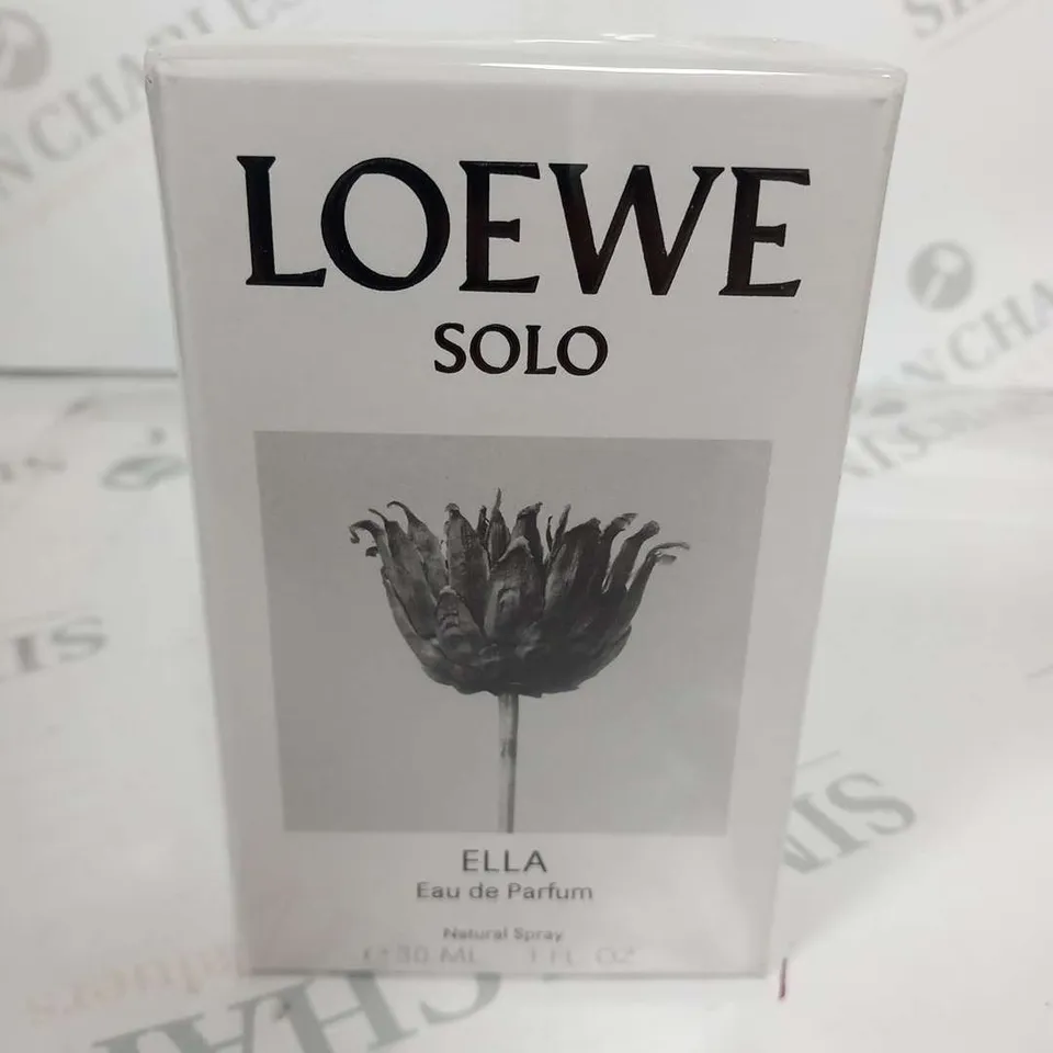 BOXED AND SEALED LOEWE SOLO ELLA EAU DE PARFUM 30ML