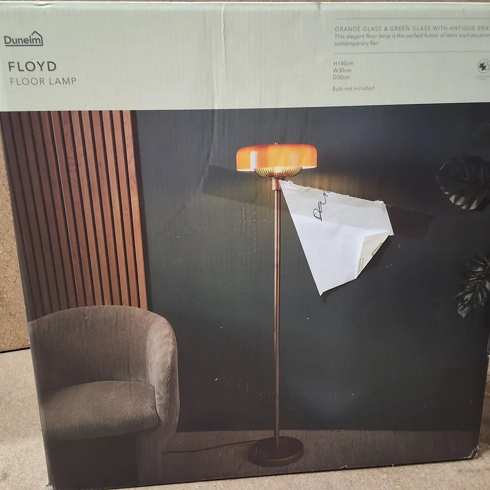 DUNELM FLOYD FLOOR LAMP – BOXED