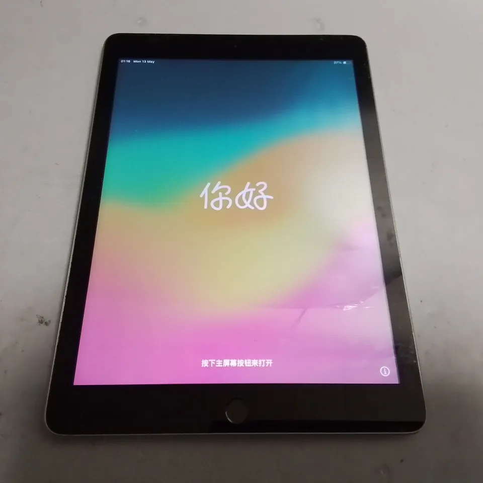 UNBOXED APPLE IPAD 6 128GB 9.7"  IN SPACE GREY