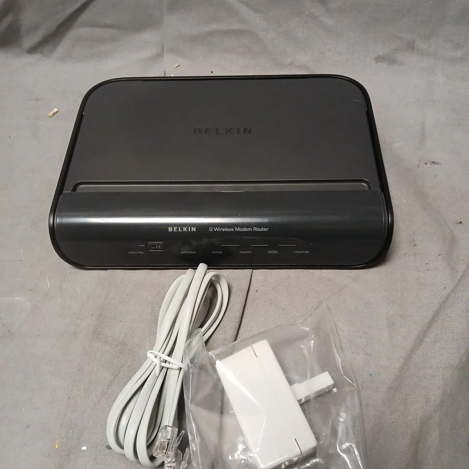 BELKIN G WIRELESS MODEM ROUTER STARTER KIT 