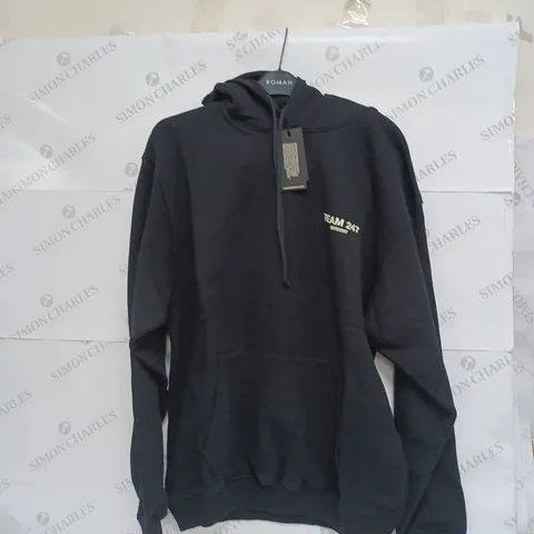 REPRESENT TEAM 247 HOODIE - BLACK MEDIUM