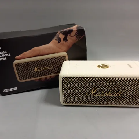 BOXED MARSHALL EMBERTON II BLUETOOTH SPEAKER