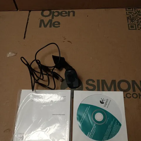 LOGITECH HD WEBCAM C270 – BOXED WITH USB CABLE AND SOFTWARE CD