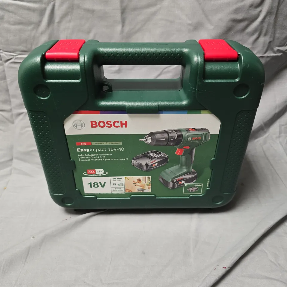 BOSCH EASY IMPACT CORDLESS COMBI DRILL 