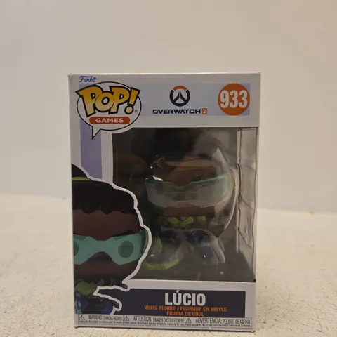 BOXED FUNKO POP! OVERWATCH 2 LUCIO VINYL FIGURE – 933