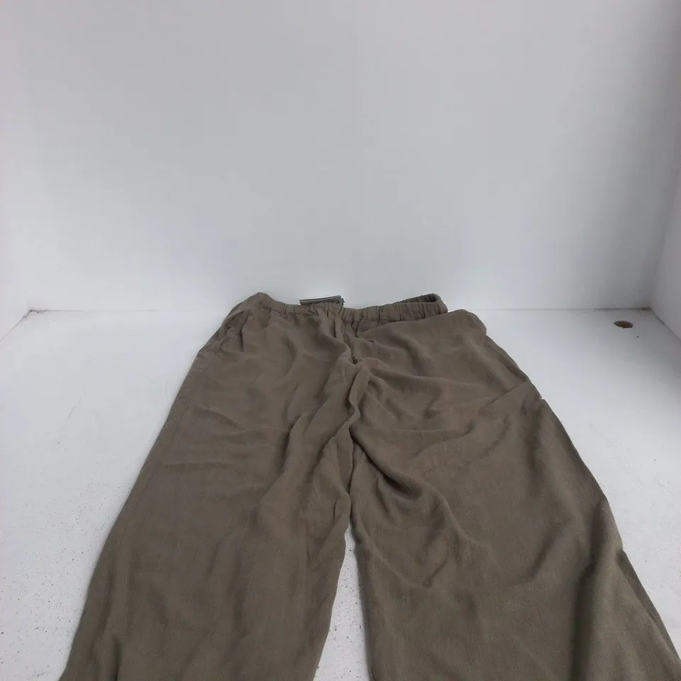 NOBODY'S CHILD TADLOW TROUSERS – KHAKI, UK 12 (EU40, US8) NEW WITH TAGS