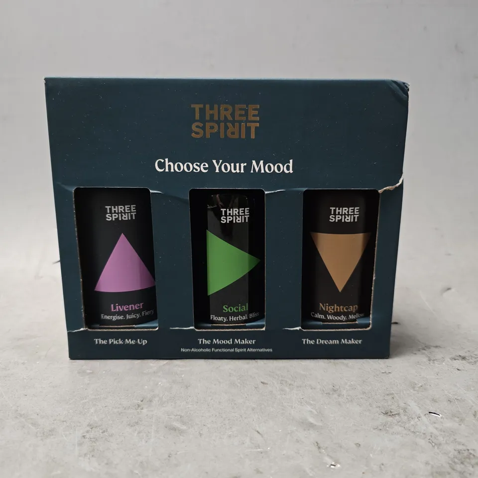BOXED THREE SPIRIT CHOOSE YOUR MOOD 