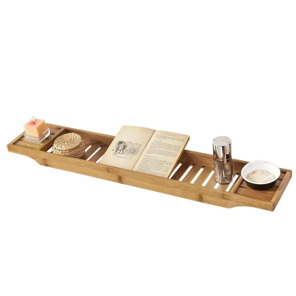BOXED SOBUY BAMBOO BATHROOM BRIDGE (1 BOX)