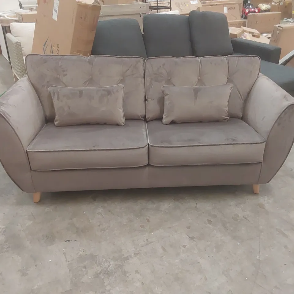 BIRJESH 186CM FIXED SOFA UPHOLSTERY COLOUR: MOLE