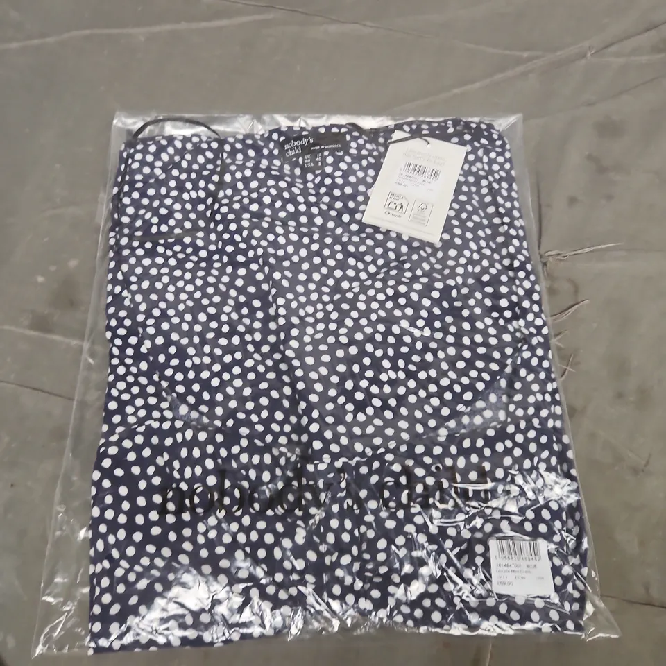 BAGGED NOBODYS CHILD NORELLE MINI DRESS –UK SIZE 12
